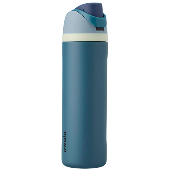 Owala FreeSip Insulated Stainless Steel Water Bottle with Straw, BPA-Free Sports Water Bottle, Great for Travel, 24 Oz, Denim